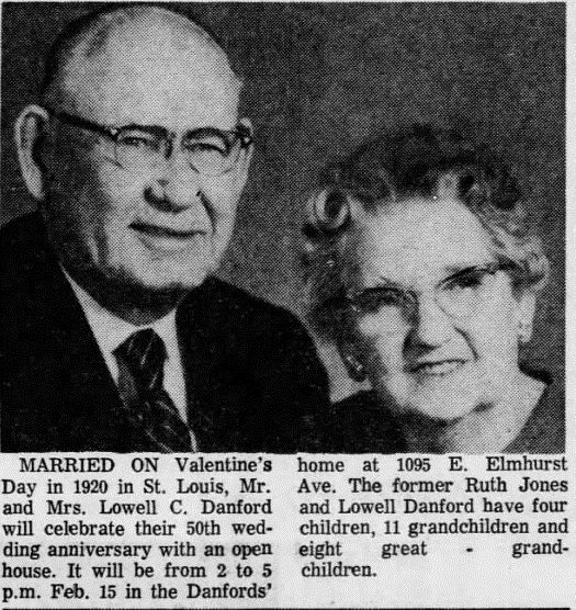 Mr. and Mrs. Lowell C. Danford